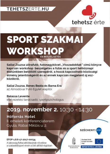 2019. november 2. - Szakmai workshop - -