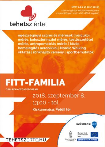 2018. szeptember 8. - Fitt-Família - Kiskunmajsa - Kiskunmajsa, Petőfi tér