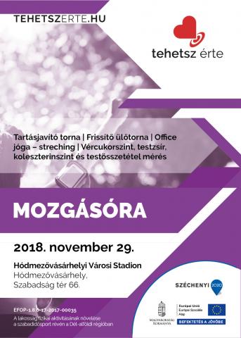 2018. november 29. - Mozgásóra - Hódmezővásárhely - Hódmezővásárhelyi Városi Stadion