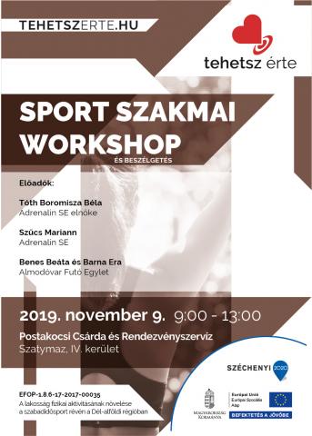 2019. november 9. - Szakmai workshop - Szatymaz - Postakocsi Csárda és Rendezvényszervíz
