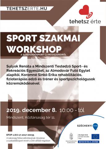 2019. december 8. - Szakmai workshop - Mindszent - Mindszent, Köztársaság tér 11.