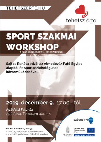 2019. december 9. - Szakmai workshop - Apátfalva - Apátfalvi Faluház