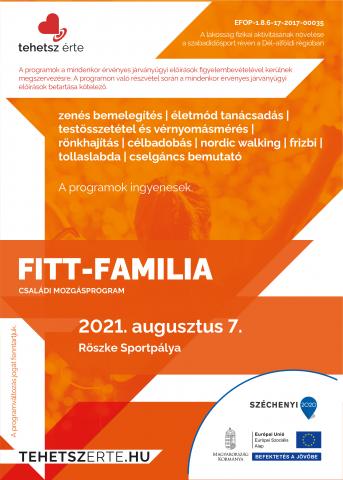 2021. augusztus 7. - Fitt-Família - Röszke - Röszke Sportpálya