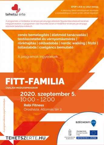 2020. szeptember 5. - Fitt-Família - Orosháza - Rebi Fitness