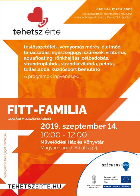 2019. szeptember 14. - Fitt-Família - Magyarcsanad -