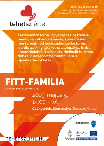 2019. május 5. - Fitt-Família - Csanytelek - Csanyteleki Sportpálya