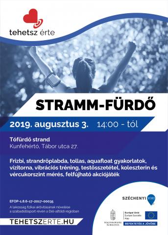 2019. augusztus 3. - Stramm-Fürdő - Kunfehértó - Tófürdő strand
