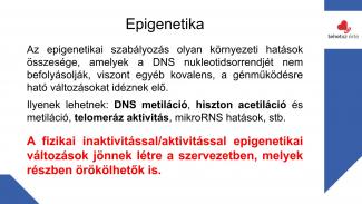 Dr. Szász András - Sport hatása az örökítőanyagra