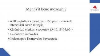 Lenhart Emese - Hogyan befolyásolja az aktívan eltöltött szabadidő az egészségünket