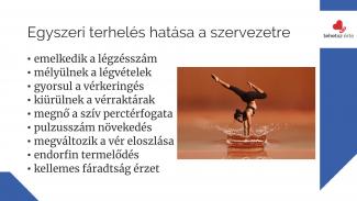 Dr. Szabó Eszter - A rendszeres sportolás hatása a szervezetre