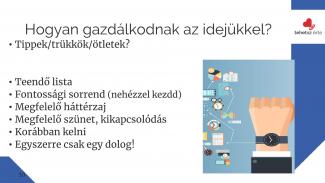 Kocsis-Fuszkó Zita - Hogyan hozzuk ki a napunkból a legtöbbet - időgazdálkodási tippek
