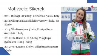 Sikertörténetek - Olasz Anna