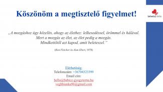 Végh Bianka - Tudatosan az egészségért