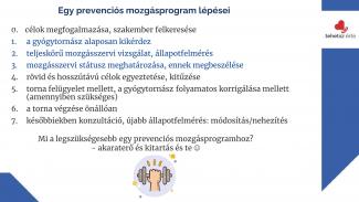 Dr. Finta Regina - Ízületi fájdalom - Járjunk egy lépéssel előtte!