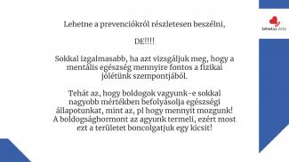 Koczka-Kiss Ilona - Prevenció és egészségtudatosság