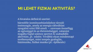 Nagy Margit - A rendszeres fizikai aktivitás szerepe az életünkben